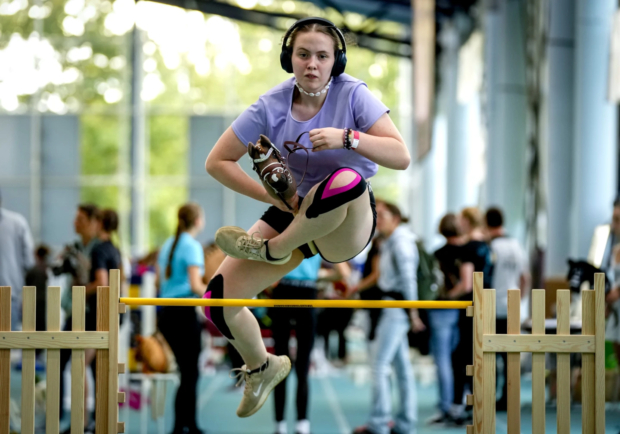 Germany’s first hobby horsing championship gallops through Frankfurt