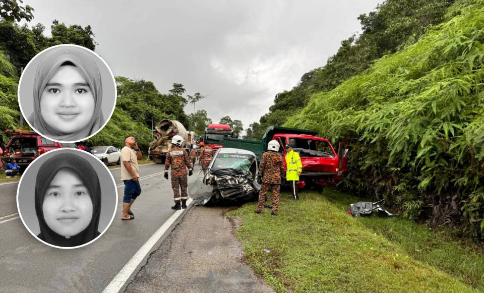 Dua wanita maut kereta bertembung lori