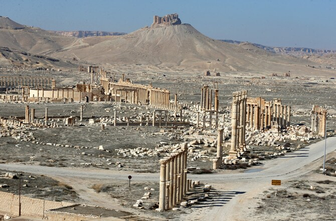 68 pejuang terbunuh dalam serangan Israel di Palmyra Syria