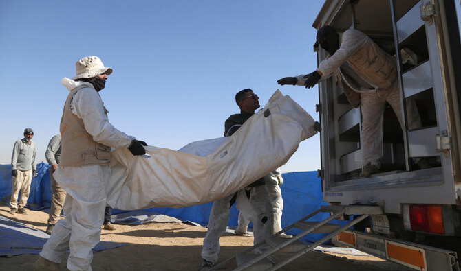 Bodies of about 100 Kurdish women, children found in Iraq mass grave